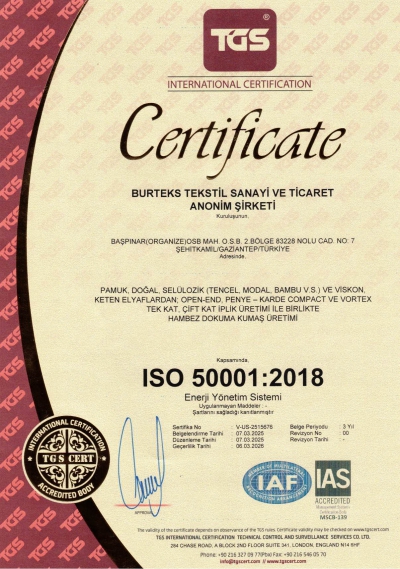 ISO 50001 - Enerji Yönetim Sistemi